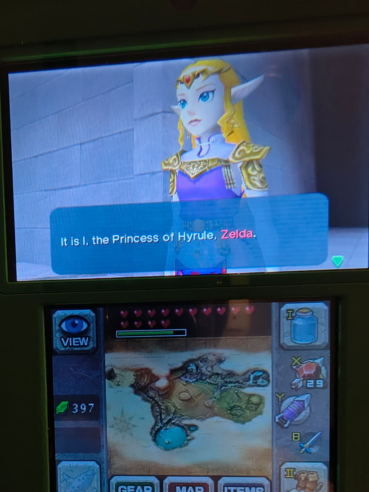 screencap of a scene with Princess Zelda introducing herself from Legend of Zelda Ocarina of Time